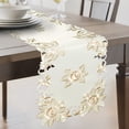 thumbnail image 2 of Table Runner Set of 6 for Dining Table, Light Beige Table Linen, 14x108 inches - The Dayse Collection - Home Decor, 2 of 8