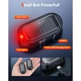 thumbnail image 3 of Car Solar Power Simulated Dummy Alarm, Vehicles Security Anti-Theft LED Flashing Fake Lamp with Light Sensor, Car Alarm Light for SUV, RV, Truck (4PC,Red), 3 of 8