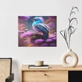thumbnail image 6 of Logiee Beautiful Flower Blue Bird Print Canvas Wall Art ,Art Poster,Canvas Decorative Picture,Decor Wall Pictures for Living Room Bedroom Bathroom,Ready to Hang, 6 of 6