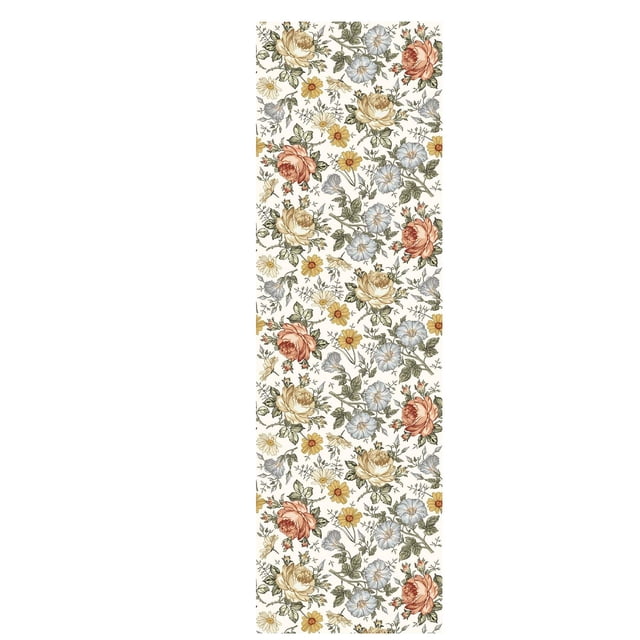 TIMIFIS Wall Sticker 45X300cm Living Room Background Wall Sticker Flowers Home Decor