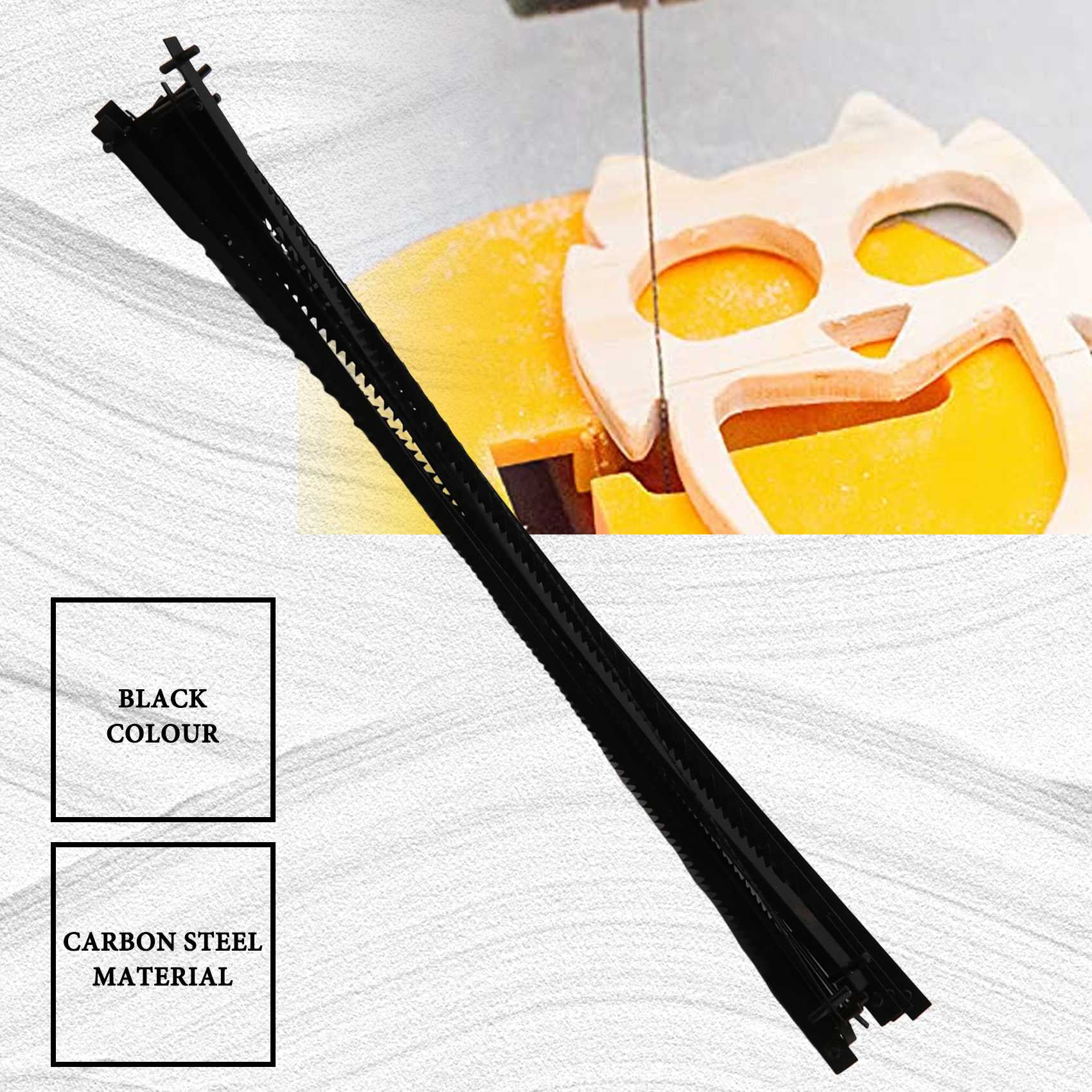 Buy 12Pcs 5 Inch Pinned Scroll Saw Blades TPI 10/15/18/24 Power Tools