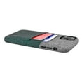 thumbnail image 3 of Dockem iPhone 11 Luxe M2 Wallet Case; Built-in Metal Plate, 2 Card Holder Slots, Green/Grey, 3 of 9