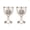 Silver white, variant on POYOGA 2Pcs Vintage Medieval Goblet Drinking Glass Drink Cup Metal Wine Glass