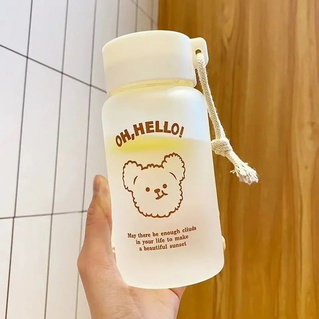 Oubit Water Bottle,Kids Water Bottle Cute Students Water Cup Kids Water Bottle Streamlined Design