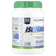 AllMax Nutrition - IsoNatural Whey Protein Isolate Vanilla - 2 lbs.