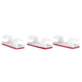 thumbnail image 1 of Cable Clip, Wire Clip Buckle, Wire Clamp, ABS Material Durable For Charging Cables Mobile Phone Chargers White, 1 of 8