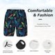 thumbnail image 3 of Fotbe Dinosaur Traje de Baño para Hombre – Shorts de Natación de Secado Rápido con Forro y Bolsillos-Small, 3 of 6