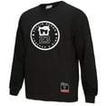 thumbnail image 2 of Men's Mitchell & Ness Dustin Brown Black Los Angeles Kings Forever A King Long Sleeve T-Shirt, 2 of 3