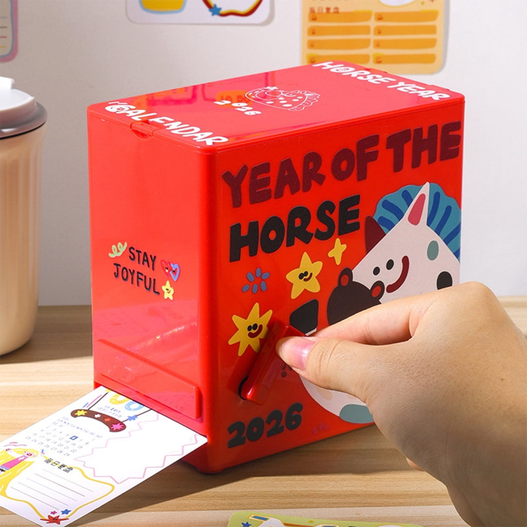 7829 2026 Efficient Time Management Stand Up Desk Calendar Planner For Daily Goal Achievement And Auto Discipline Progress