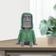 thumbnail image 4 of Réplica de cabeza de Moai con detalles realistas, estatua con capucha de la Isla de Pascua, construcción ligera Gris 6, 4 of 8