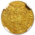 thumbnail image 3 of 1516-54-A Italy Gold Ducato Charles V MS-61 NGC, 3 of 3