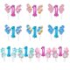 thumbnail image 4 of 11/25 Uds. Globo de látex transparente de ágata de mármol conjunto de confeti de lentejuelas cumpleaños fiesta de aniversario número Kits de decoración para fiestas Ágata rosa+lentejuelas doradas Moyic JJ15589-02, 4 of 6