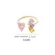 thumbnail image 3 of Minnieouse Anillo de apertura para mujer, anillos de moda de circón de cobre, decoraciones ajustables, joyería para mujer, regalo de fiesta, Ropa, zapatos y accesorios Miscelánea Oro, 3 of 6