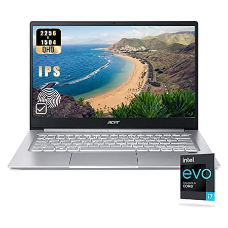 Acer Swift 3 Light Laptop | Intel EVO Core i7-1165G7 | 13.5" 2256 x 1504 3:2 QHD LCD IPS | 8GB LPDDR4X | 1TB NVMe SSD | Wi-Fi 6 | Backlit Keyboard | Thunderbolt 4 | Fingerprint Reader | TWE Cloth