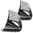 thumbnail image 6 of LABELEPH Boot Guard Toe Protector 1 Pair Alloy High Heel Caps For Shoes Decoration 3x2.9In, 6 of 8