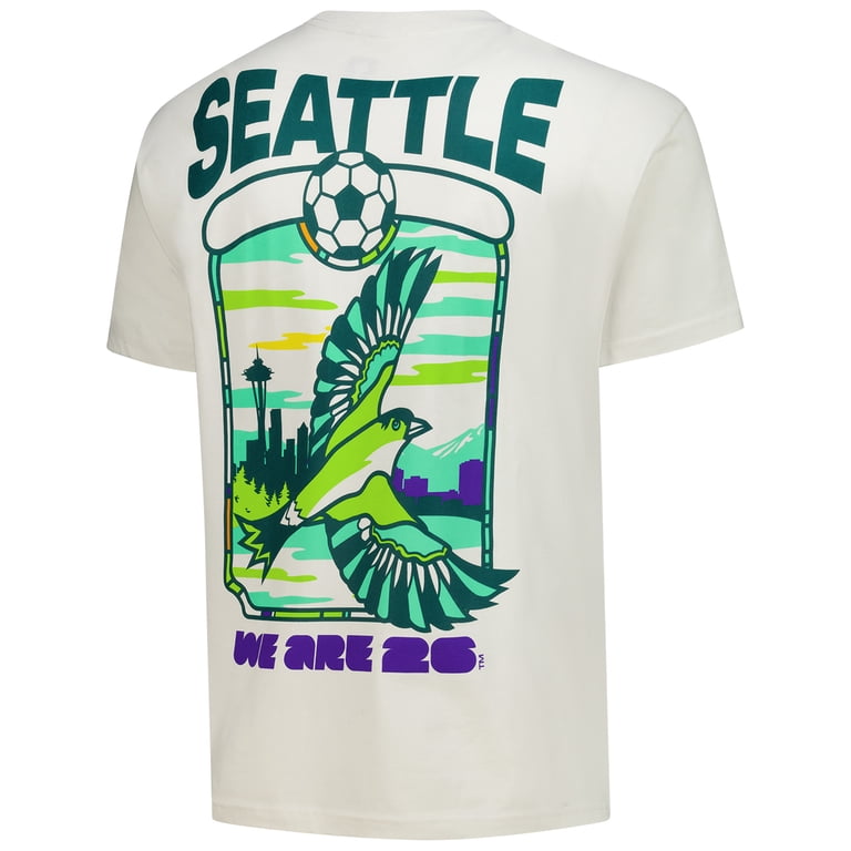 Men's Outerstuff Cream 2026 FIFA World Cup Seattle Host City Local
