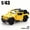convertible yellow, variant on (Bagged) 1/43 New Jeep Rubicon Convertible Off-Road Pullback Car, Die-cast Metal, Three Doors Openable, Boy's Toy, Pocket Toy
