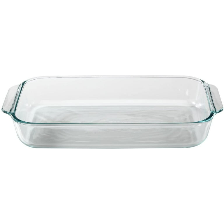 Rebrilliant Alta 3 Qt. Glass Rectangular TrueFit Baking Dish with Lid