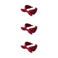 thumbnail image 1 of VONKY Bandes de Style Coréen pour les Femmes Confortables et Absorbant la Sueur Vin Léger Rouge 3Set, 1 of 6