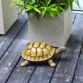 thumbnail image 5 of Resin For Turtle Statue Fortune Lucky Fengshui Ornament Art Crafts Decor For Indoor Outdoor Garden Yard Decoration Figurine Birthday Gift Turtle Handicrafts Representing Longevity And Safety, 5 of 9