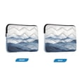 thumbnail image 7 of FORMRS 15-15.6 inch Laptop Sleeve Case Soft Carrying Quilted Computer Bag Cover, Watercolor Mountains, 7 of 7