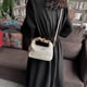 thumbnail image 5 of Bolso Cruzado para Mujer Bolso Hombro Informal Plisado Con Nube Bolsos Mano para Niñas (blanco), 5 of 9