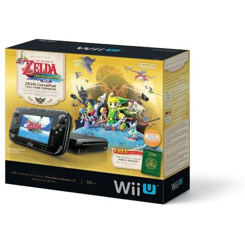 Omgekeerde Reparatie mogelijk doos Used The Legend Of Zelda: The Wind Waker HD Deluxe Set For Nintendo Wii U ( Used) - Walmart.com