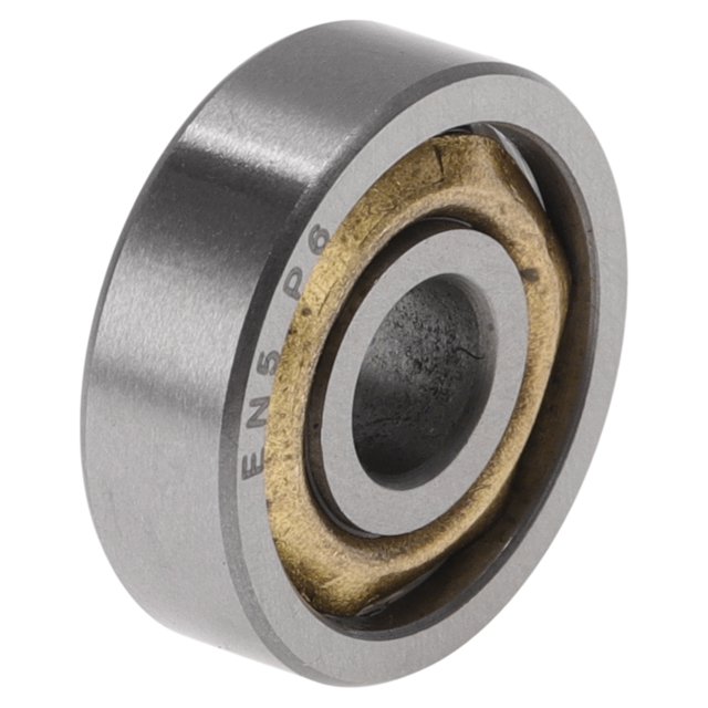 Unique Bargains Roulements à Billes EN5 Rainure Profonde 5x16x5mm P6 Roulements Lubrifiés Type Ouvert 1 Pce Roue de Scooter de Voiture Planche à Roulettes Ton Argent Or
