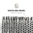 thumbnail image 3 of Moehair Single Bristle 2" Hair Brush. Single Bristle Barrel Hair Brush for women & men with Antistatic and Ionic Bristle and Ceramic Coated Silver Barrel for Wet & Dry hair. Made in USA, 3 of 3