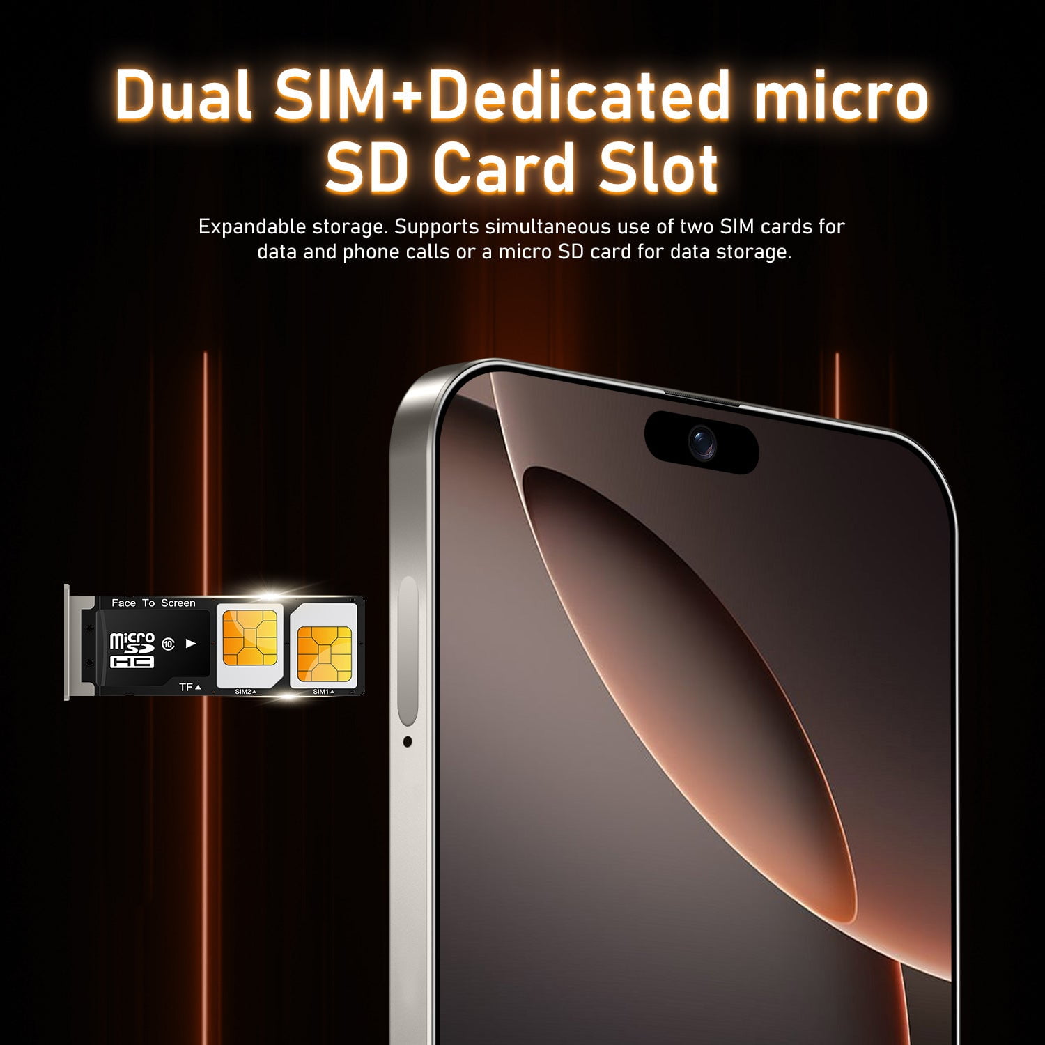 GAMAKOO G16 Pro Max 5G Dual SIM 6GB+128GB 6.8Inch Unlocked