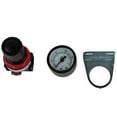 Air In Line Compressor Pressure Regulator Series, 1/4" Npt, Gauge