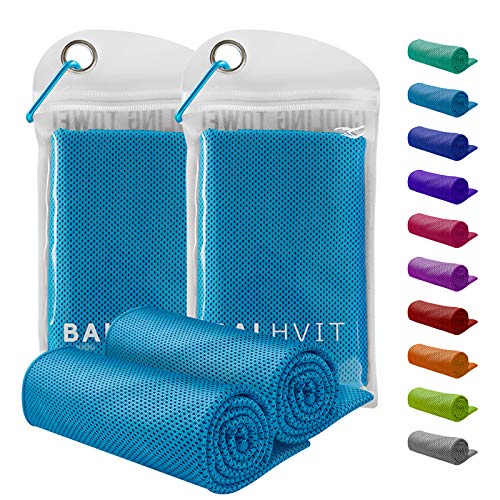 Cool Cold Towels for Men/Women Yoga Microfiber Towel Chilly Headband Bandana Scarf Hiking Sport Gym Running Workout Balhvit 2 Pack Instant Relief Cooling Towel for Neck Ice Towel Cool Cold Towels for Men/Women Yoga Microfiber Towel Chilly Headband Bandana Scarf Hiking Sport Gym Running Workout Balhvit 2 Pack Instant Relief Cooling Towel for Neck Ice Towel
