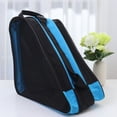thumbnail image 4 of 2Pcs Ice Skates Storage Bag Blue Oxford Cloth Rectangular Shape for Outdoor Use, 4 of 8