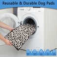 thumbnail image 5 of Luxury Dog Potty Pads, Stylish Washable Reusable Pee Pads for Modern Pet Owners, 24" x35" (Texture/leopard /Geometry), 5 of 8
