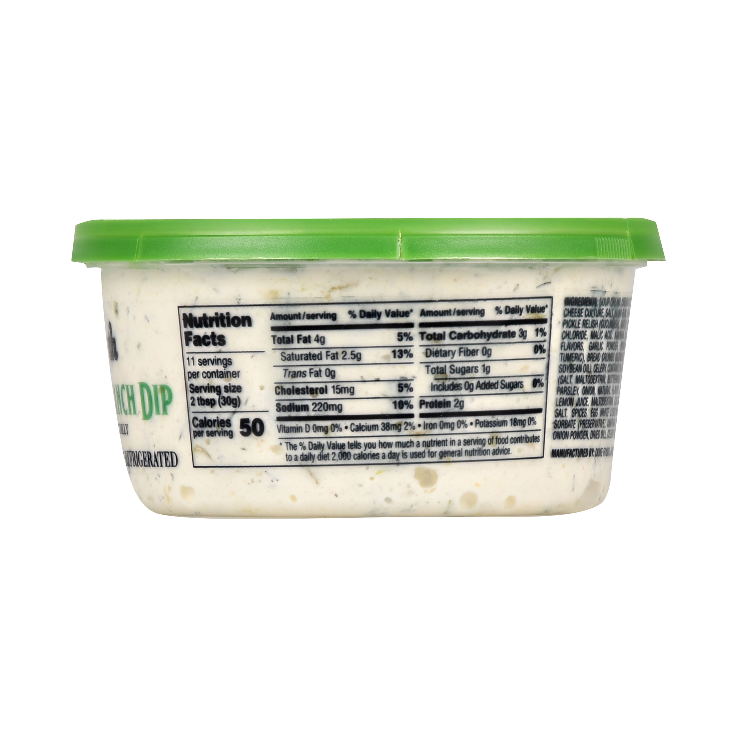 Taste of the South Fried Pickle & Ranch Dip, 12 oz (Plastic Tub Container, Spread, Refrigerated)