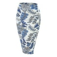 thumbnail image 1 of Doublju Women's Stretchy Midi Pencil Skirts (Plus Size Available), 1 of 4