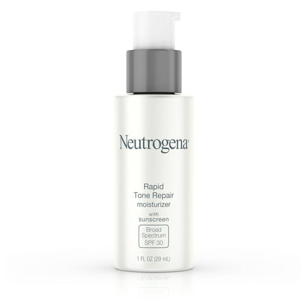 Neutrogena Rapid Tone Retinol Moisturizer, SPF 30, Vitamin C, 1 fl. (Best Cream For Dark Skin Tone)
