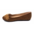 thumbnail image 4 of Victoria K Women's Faux Fur With Rhinestone Ballerina Flats, 4 of 5