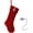 Pure Red, variant on 1Pack Christmas Stockings with Initials, Personalized Embroidered Monogram 18 Inches Knitted Christmas Stockings Fireplace Xmas Stockings for Kids,Family Holiday Party Decoration