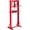 All Red, variant on Heavy Duty 12 Ton H-Frame Hydraulic Shop Press Benchtop and Floor Use Adjustable Table Height 2 Press Plates for Car Repair Bearing Workshop Blue Red