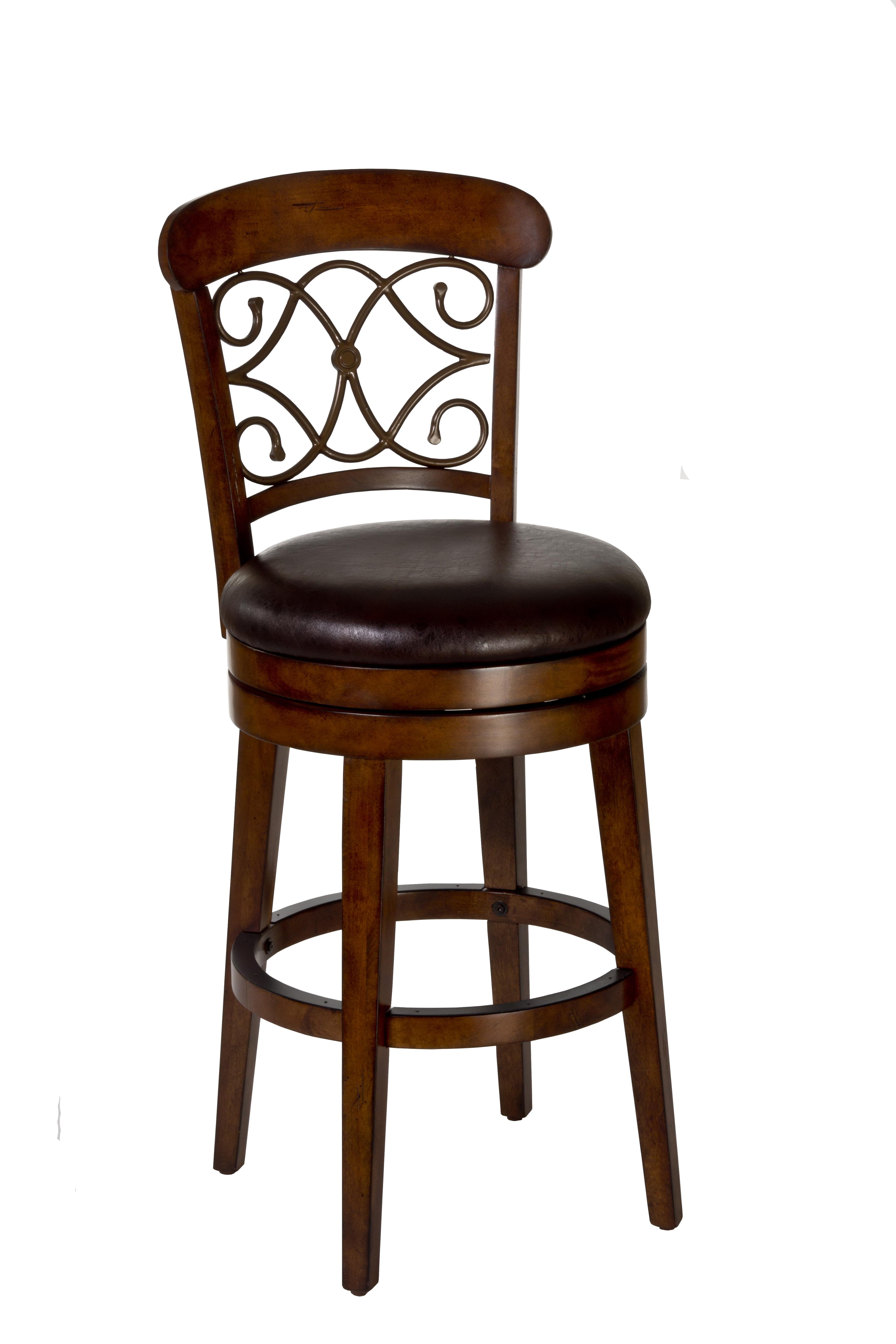 Hillsdale Furniture Bergamo Wood Counter Height Swivel Stool