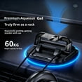 thumbnail image 6 of 2-in-1 Multi-Functional Car Phone Stand & Number Plate Holder, Sticky Stable Anti-Shake Dashboard Mount, Navigation Stand for Car Interior Accessories, Black, 1pc, 6 of 9
