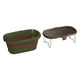 thumbnail image 2 of Cesta de picnic plegable con asas y tapa organizadora, recipiente plegable a prueba de fugas Café verde, 2 of 9