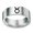 Taurus, variant on Stainless Steel Zodiac Constellation Rings, 8mm Wide, 2mm Thick, Celestial Jewelry for Women and Men