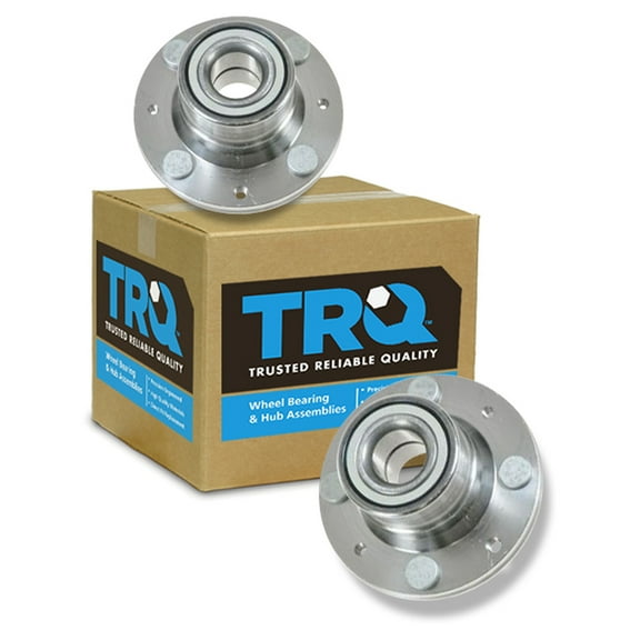 TRQ Rear Wheel Hub & Bearing Pair for Colt Summit Mirage FWD BHA53589