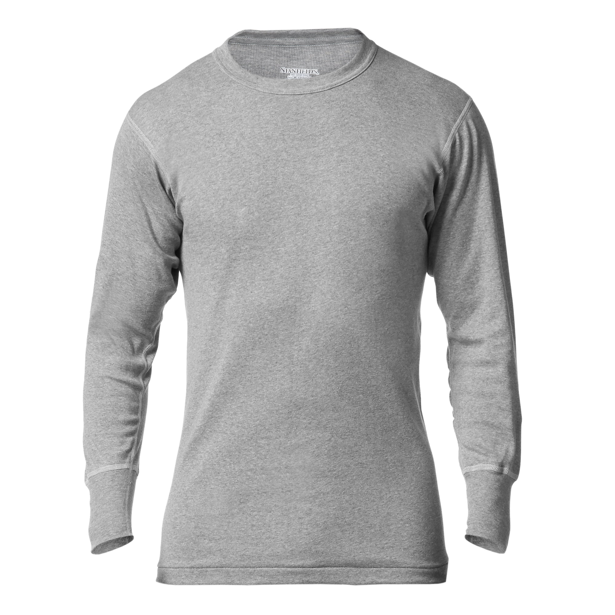 Stanfield's Adult Mens & Big Mens Premium Cotton Rib Long Sleeve Thermal Top, Sizes S-3XL