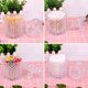 thumbnail image 4 of Juego de 2 organizadores de tocador para encimera de baño para bolas de algodón, Q-Tip, sales de baño, contenedor de almacenamiento de joyas para decoración, bodas, dulces (efervescente, 20 oz) JAMW Sencillez, 4 of 5