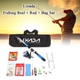 thumbnail image 1 of Fishing Rod,2.1m Sea Rod Reel Kit Seawater Sea Rod Reel Seawater Freshwater Professional Rod Reel Kit Professional Pole Rod Set With Rod Set Kit Seawater Freshwater Rookin And Reel Combos Qahm, 1 of 1