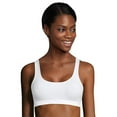 thumbnail image 2 of Hanes Cotton Stretch Comfort Flex Fit Wirefree Bra 2-Pack, 2 of 6
