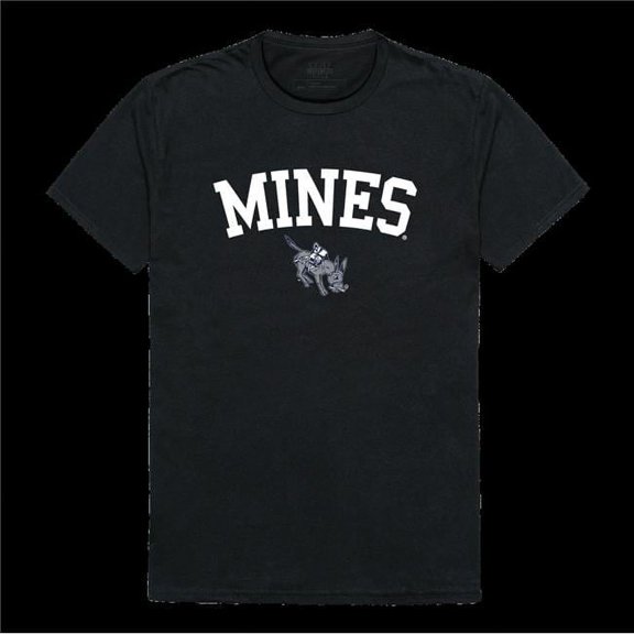 Colorado State University School of Mines Orediggers Arch T-Shirt, Black - Medium